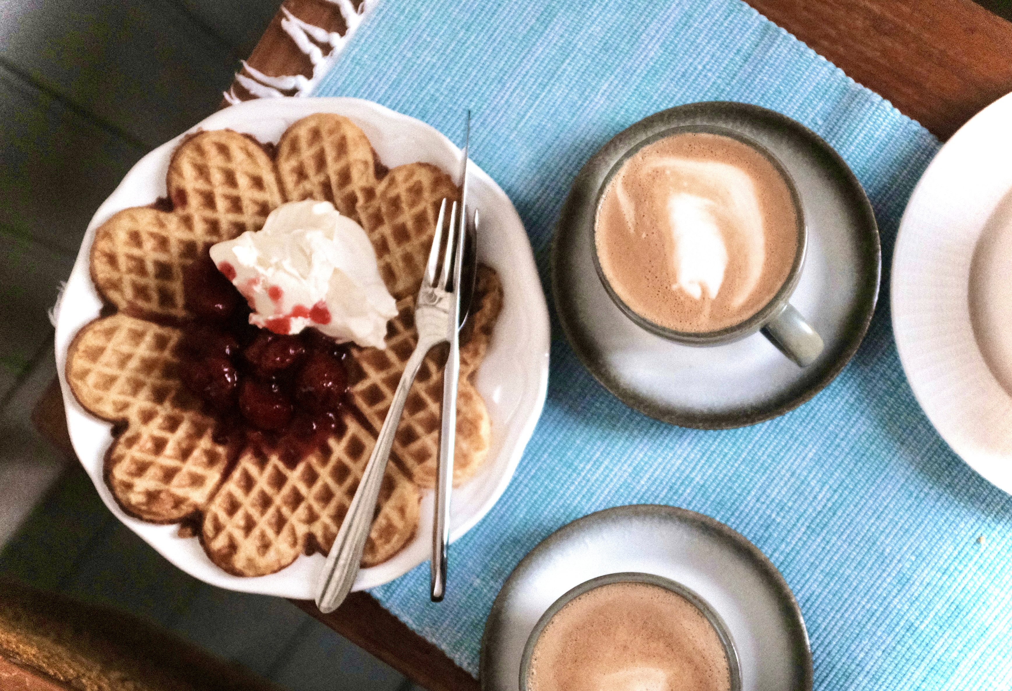 Isaberg Höganloft_restaurang_våfflor